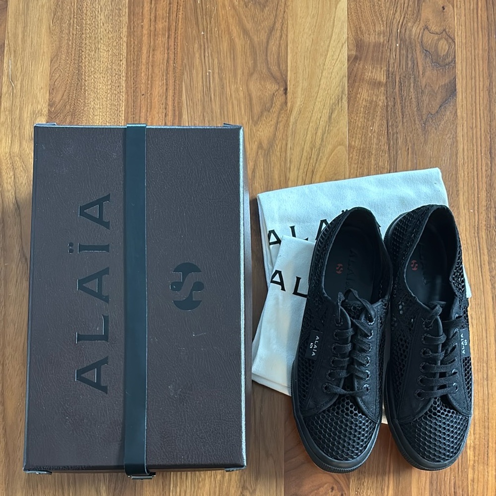ALAIA x SUPERGA Women’s Mesh Sneakers